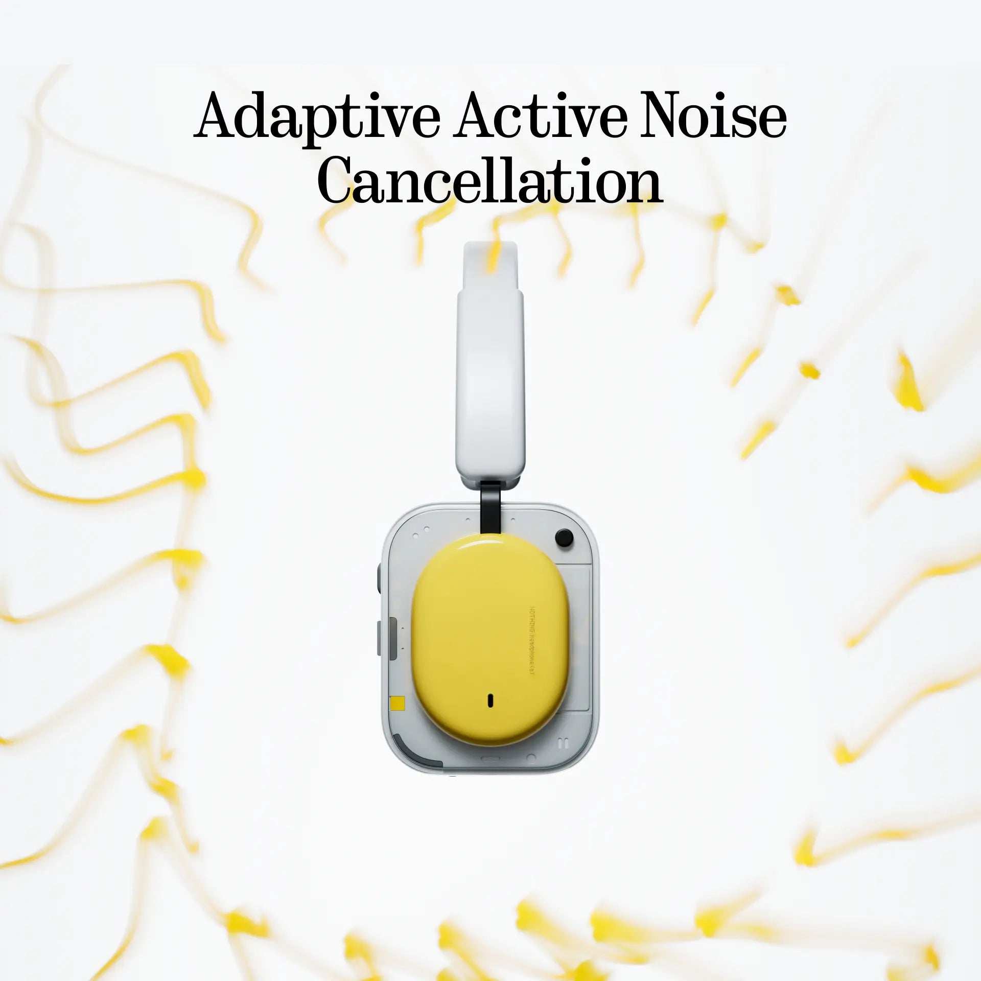 Charli XCX Nothing Headphones (A) - Environmental Adaptive ANC, Personalized Spatial Audio, LDAC & Hi-Res Certification, USB-C Lossless Audio Support, Up to 135 Hours Playtime, Bluetooth Headset in White