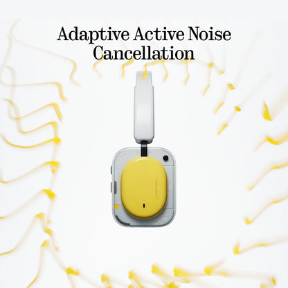 Charli XCX Nothing Headphones (A) - Environmental Adaptive ANC, Personalized Spatial Audio, LDAC & Hi-Res Certification, USB-C Lossless Audio Support, Up to 135 Hours Playtime, Bluetooth Headset in White