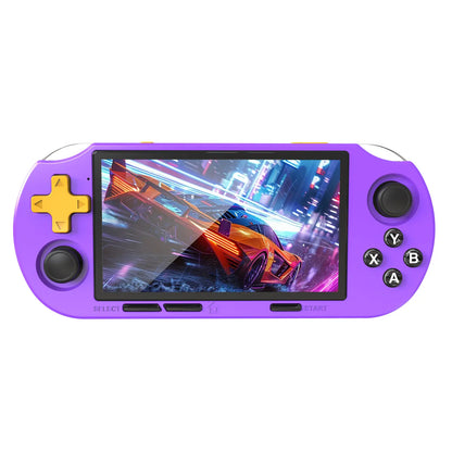YLW ANS16 Handheld Retro Gaming Console with 4.5-Inch IPS Display, 64GB Memory, 16,000 Games, 14 Emulators, RGB Lighting, 3000mAh Battery - Portable Gaming Gift for Outdoor Fun