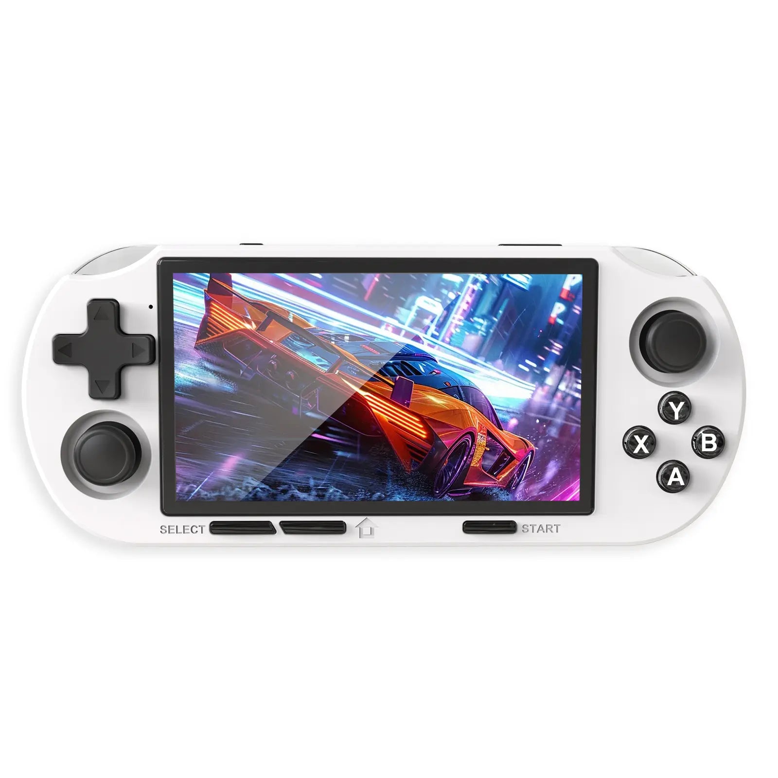 YLW ANS16 Handheld Retro Gaming Console with 4.5-Inch IPS Display, 64GB Memory, 16,000 Games, 14 Emulators, RGB Lighting, 3000mAh Battery - Portable Gaming Gift for Outdoor Fun