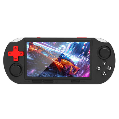 YLW ANS16 Handheld Retro Gaming Console with 4.5-Inch IPS Display, 64GB Memory, 16,000 Games, 14 Emulators, RGB Lighting, 3000mAh Battery - Portable Gaming Gift for Outdoor Fun