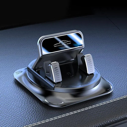 Universal 360° Rotating Car Phone Mount - Dashboard Holder for All Smartphones