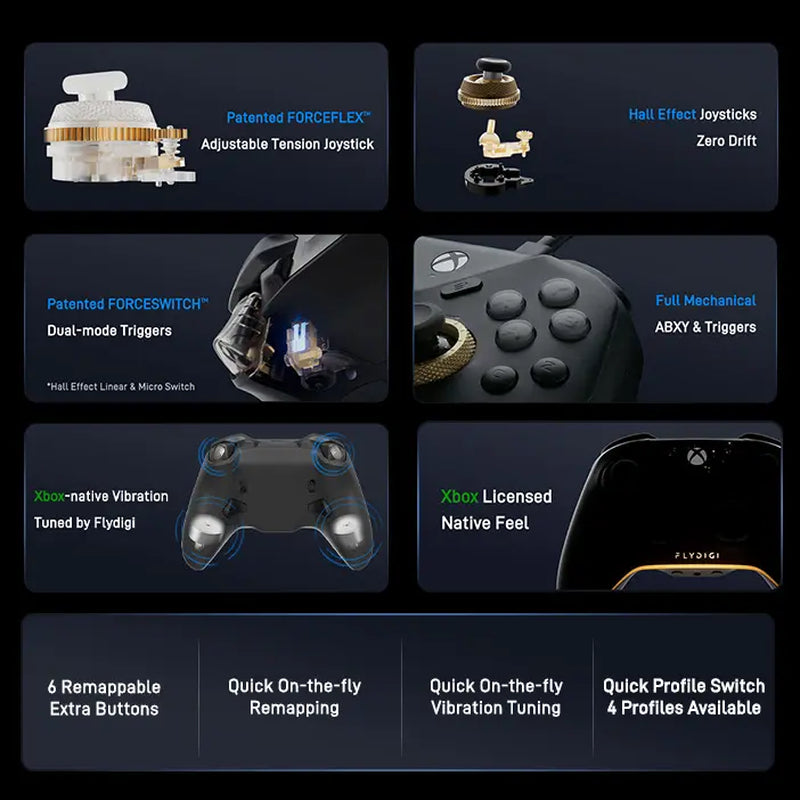 Flydigi Vader 5S Wired Xbox Controller