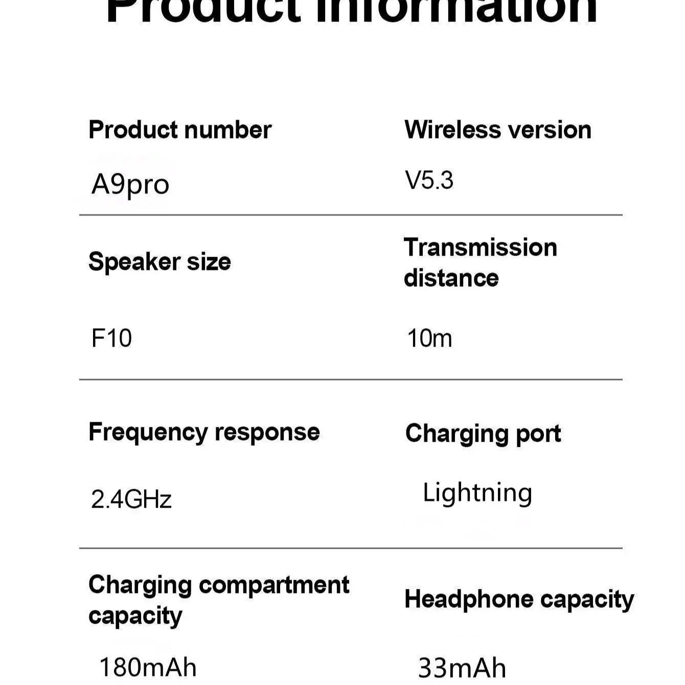 TWS Wireless Bluetooth Earphones with Microphone, High Fidelity Stereo Sound, Touch Controls, Low Latency, Extended Battery Life, and Auto Pairing