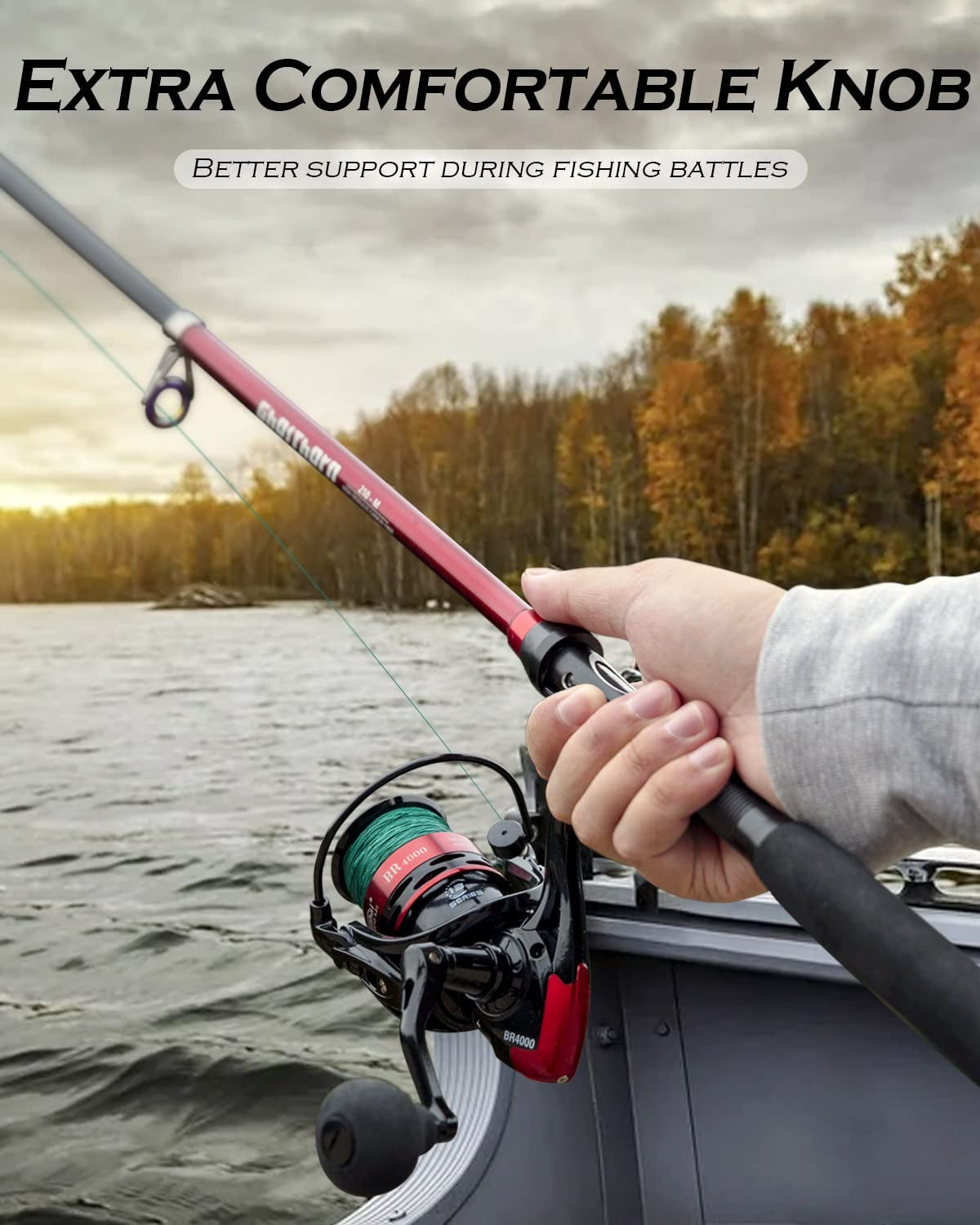 Telescopic Fishing Rod and Reel Combo - Portable 6Ft Fishing Kit for Freshwater and Saltwater with Carrier Bag - Ideal Gift for Dads