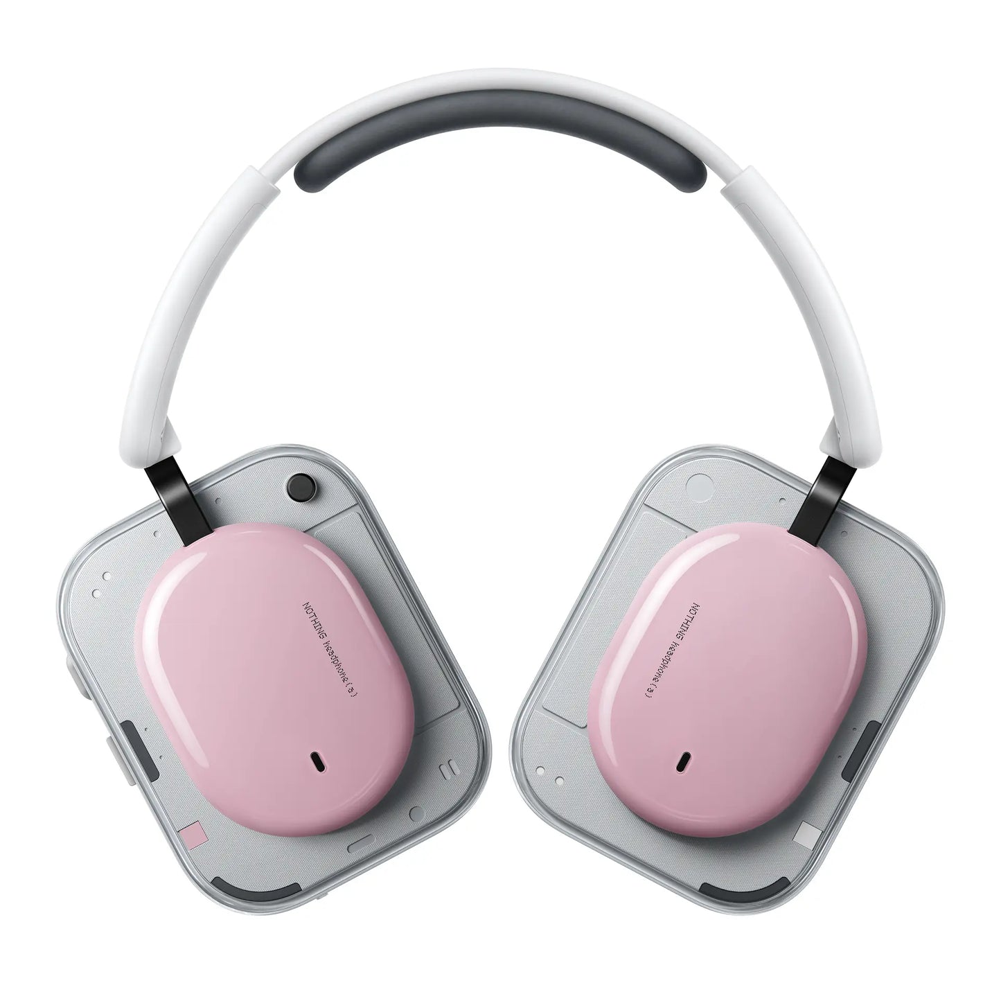 Charli XCX Nothing Headphones (A) - Environmental Adaptive ANC, Personalized Spatial Audio, LDAC & Hi-Res Certification, USB-C Lossless Audio Support, Up to 135 Hours Playtime, Bluetooth Headset in White