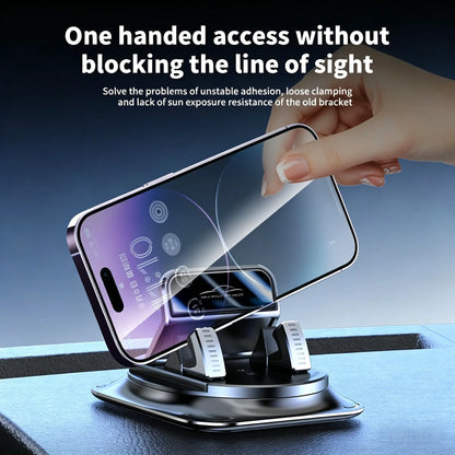 Universal 360° Rotating Car Phone Mount - Dashboard Holder for All Smartphones