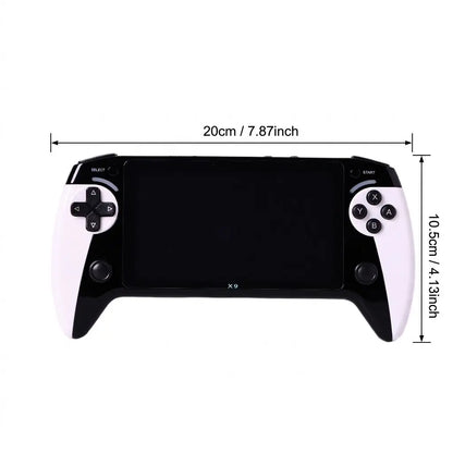 Portable Handheld Gaming Console with 5.5-Inch Display - Compatible with Thousands of Games, Ideal Gift for Any Occasion