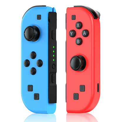 Wireless Joypad L/R Controller for Nintendo Switch - Green/Yellow Ergonomic Dual Vibration Motion Bluetooth Game Controller by Summerwins