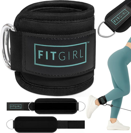 Premium Ankle Strap for Cable Machines – Enhanced Padding and Comfort for Effective Cable Exercise Attachments at Home and Gym, Ideal for Glute Workouts, Kickbacks, Leg Extensions, and Hip Abduction Exercises