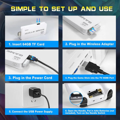 2026 Advanced Video Game Console with Over 20,000 Classic Games, HDMI Output, Wireless Joystick, and Game Emulator for Retro Arcade Experience